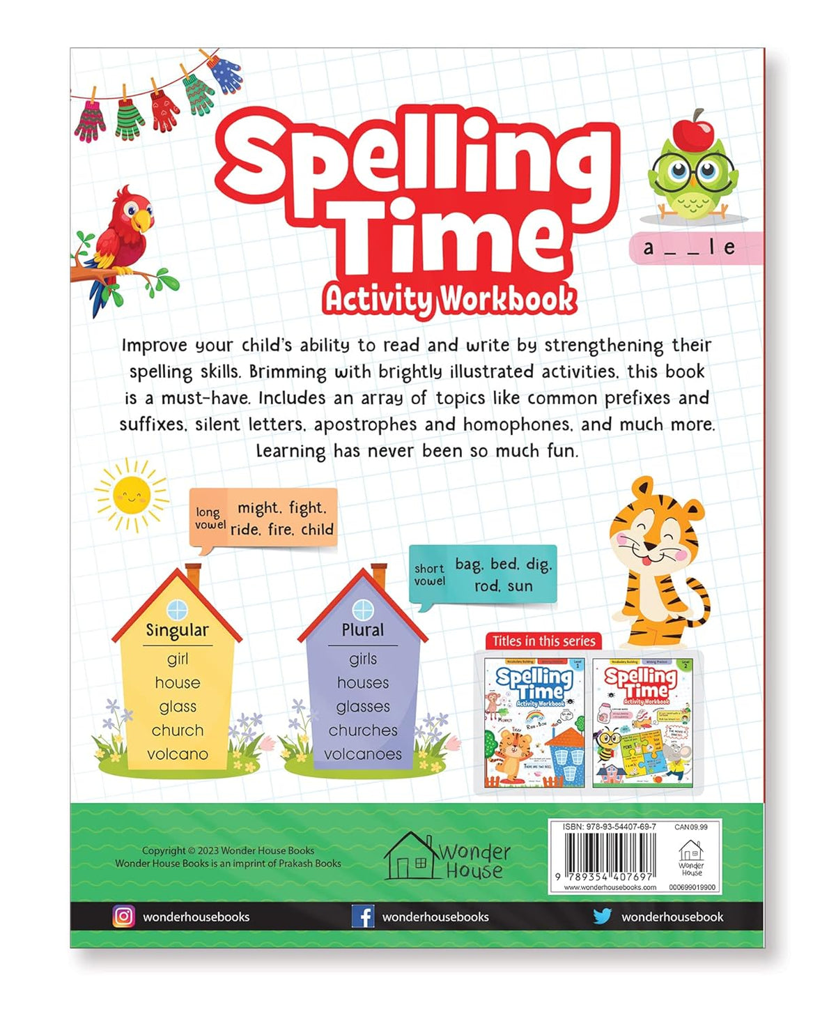 Spelling Time Activity Workbook Book 2 By Wonder House Books