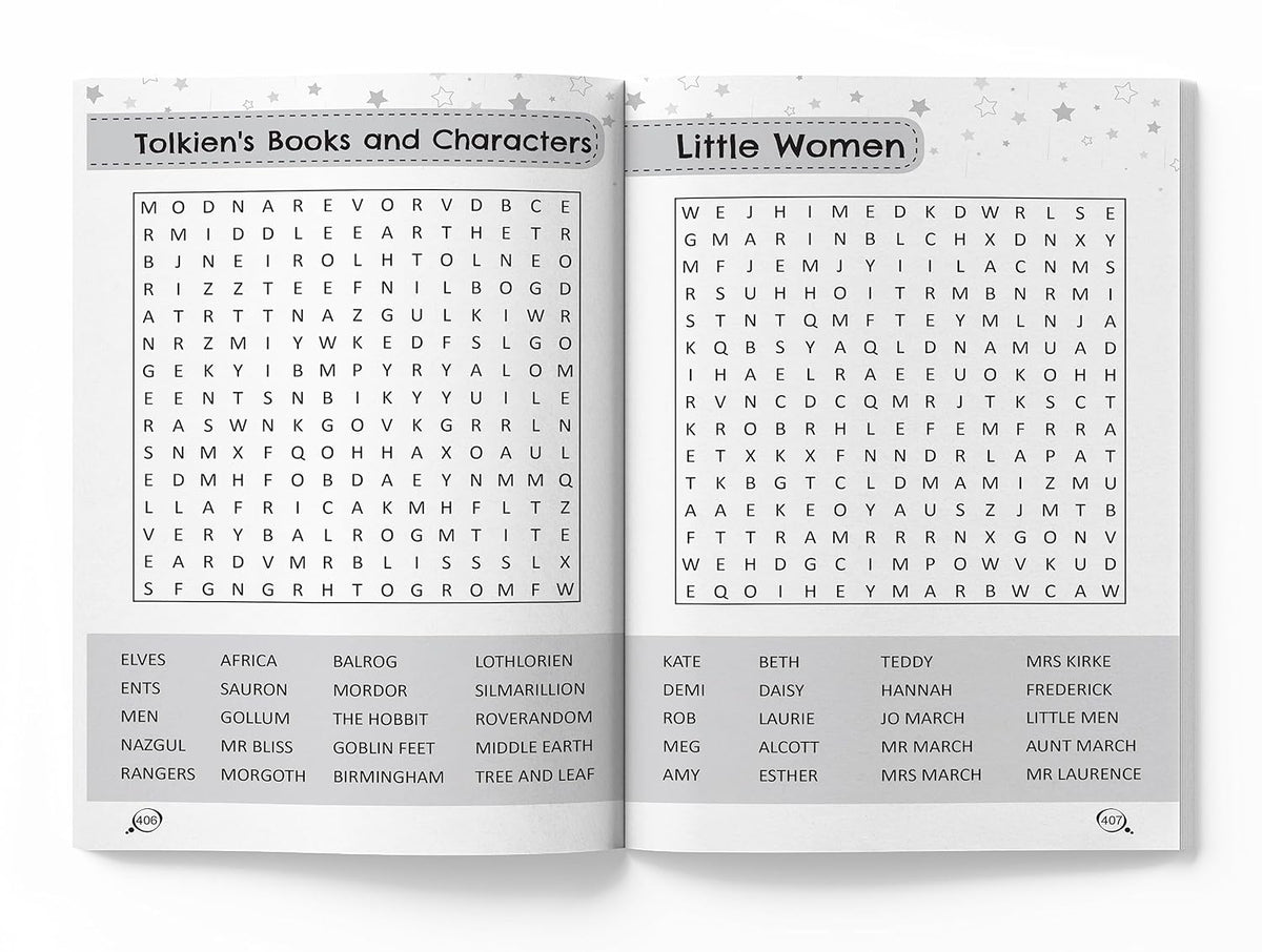 500 Word Search Bind-Up By Wonder House Books