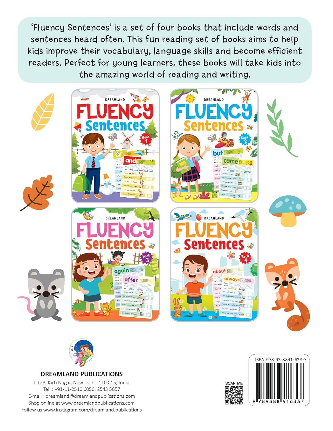 FLUENCY SENTENCES – 4 by Dreamland