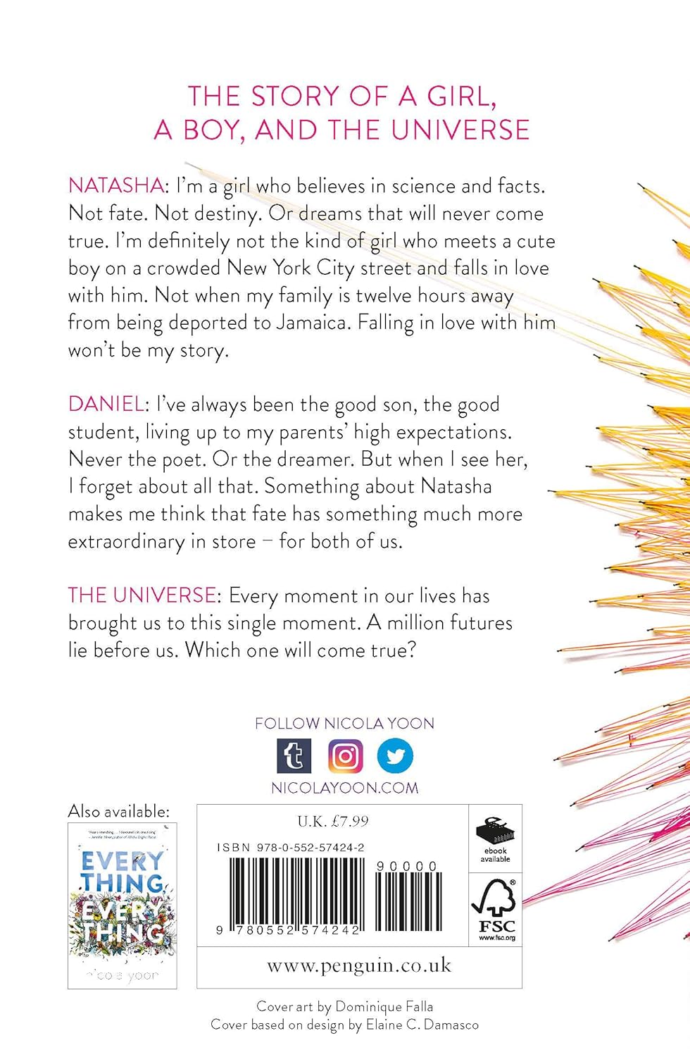 The Sun Is Also A Star By Nicola Yoon