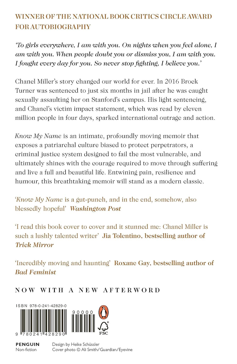 Know My Name by Chanel Miller