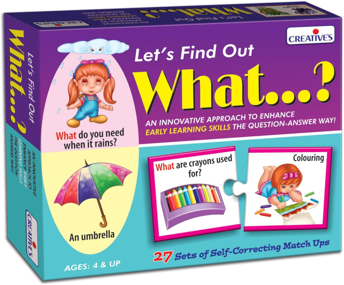 Creative's Let’s Find Out What..? – A Fun and Educational Journey of Discovery | Creative Educational Aids