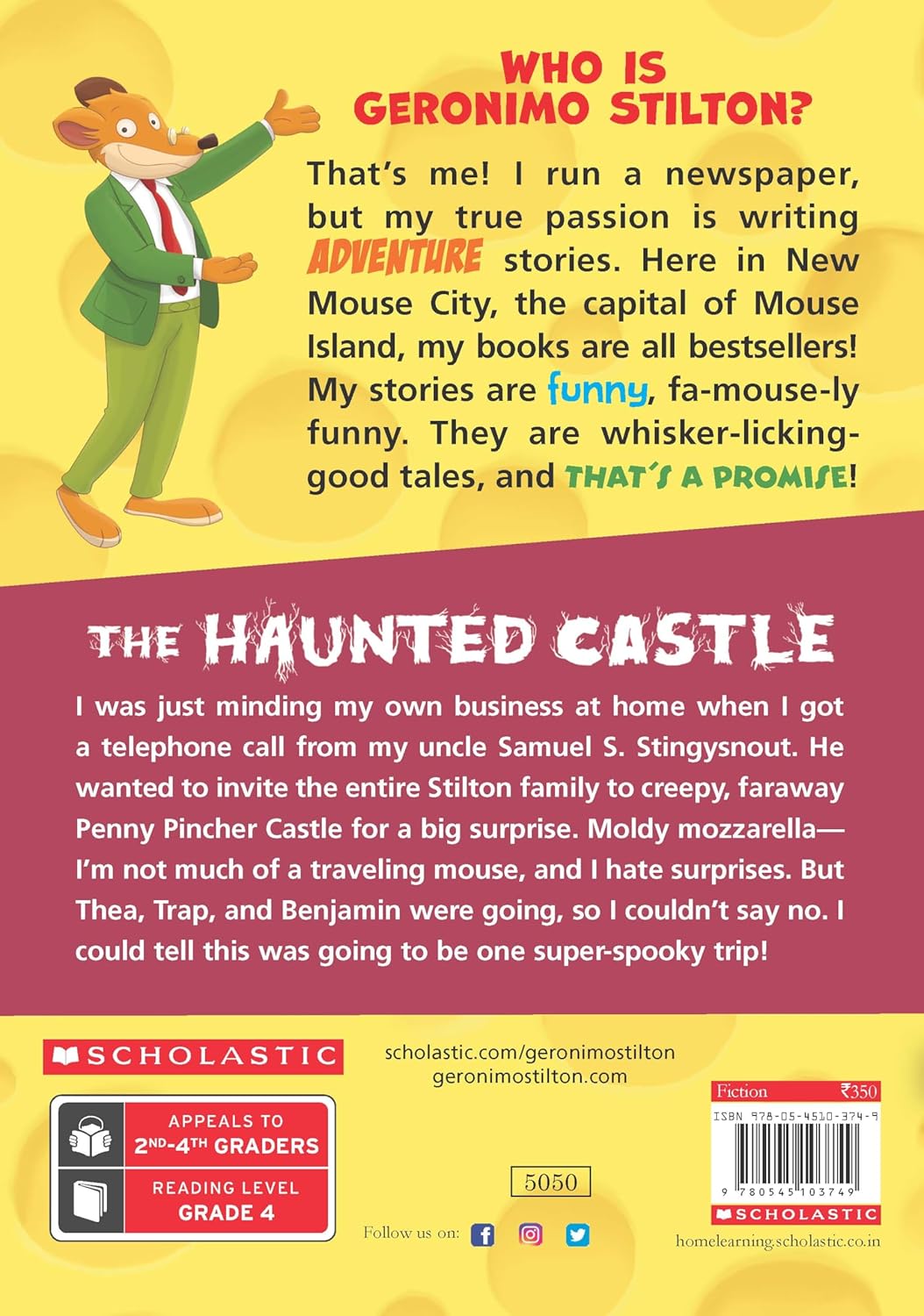 The Haunted Castle (Geronimo Stilton, No. 46)
