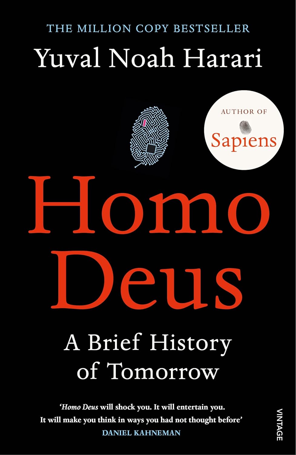 Homo Deus by Yuval Noah Harari – Exploring the Future of Humanity | Vintage Books