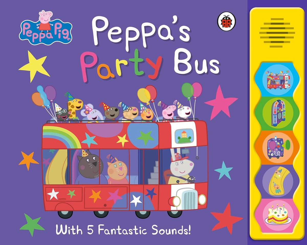 Peppa Pig: Peppa's Party Bus! – A Joyful Ride with Peppa and Friends | Ladybird Books