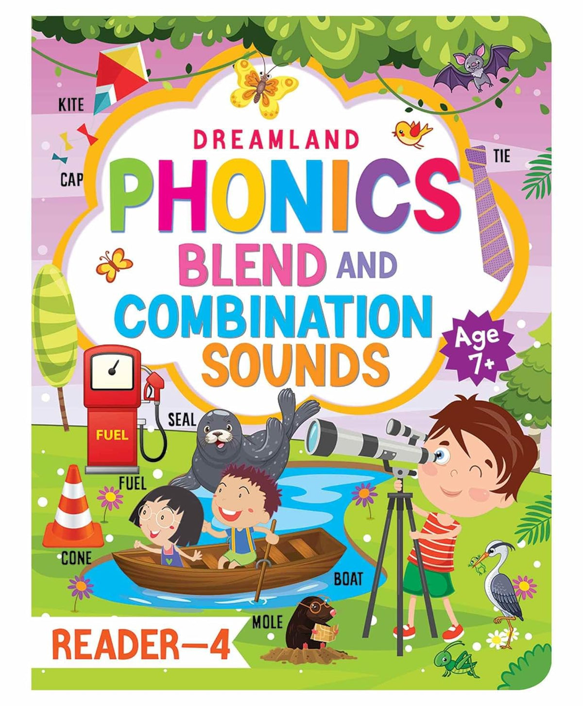 Phonics: Blends and Combination Sounds (Reader – 4) – Strengthen Early Reading Skills | Dreamland Publications