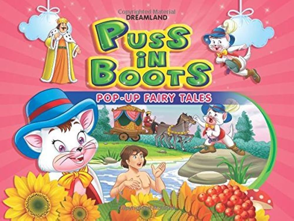Puss in Boots: Pop-Up Fairy Tales – A Magical 3D Adventure for Young Readers | Dreamland Publications