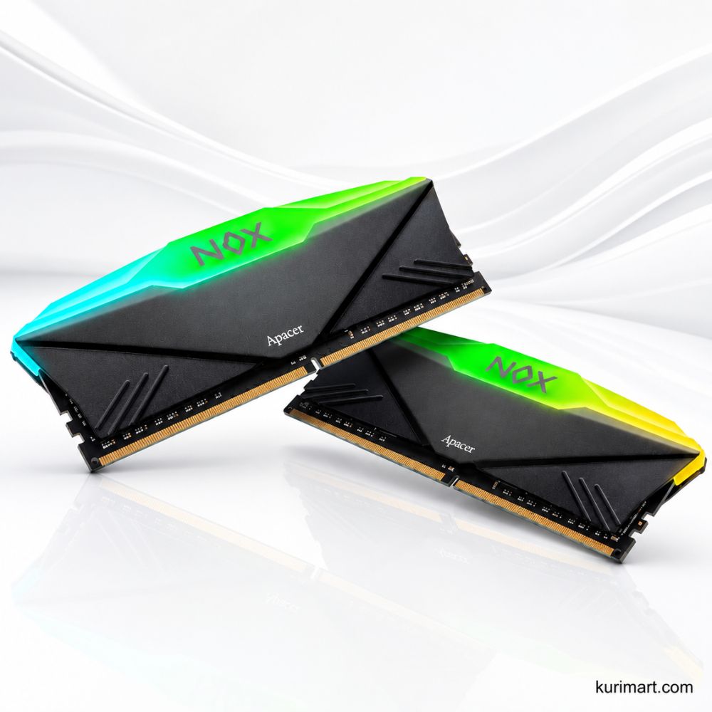 Maximize Gaming Speed with Apacer NOX 8GB DDR4 3200MHz RGB RAM