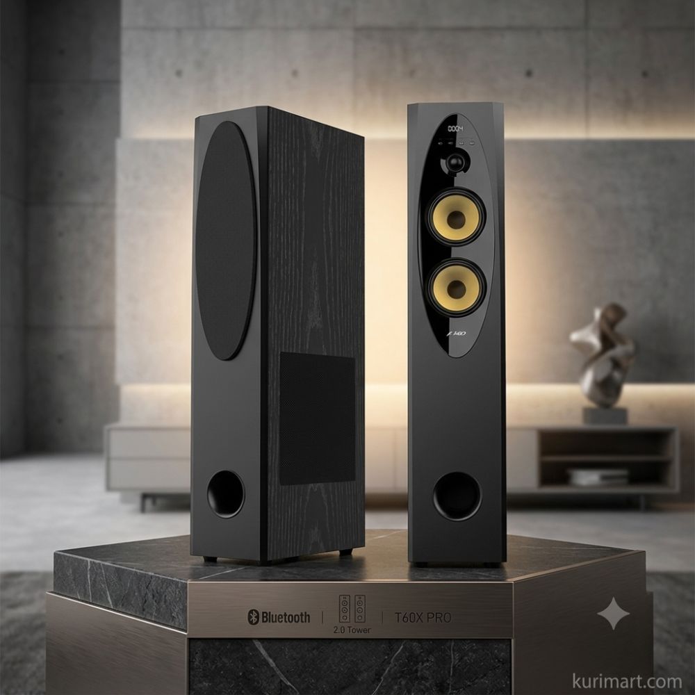 Powerful F&D T-60X Pro Bluetooth Tower Speaker for Premium Home Audio