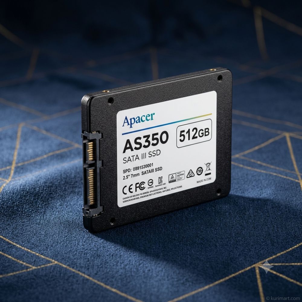 Upgrade Faster Performance with Reliable Apacer AS350 Panther 512GB SSD