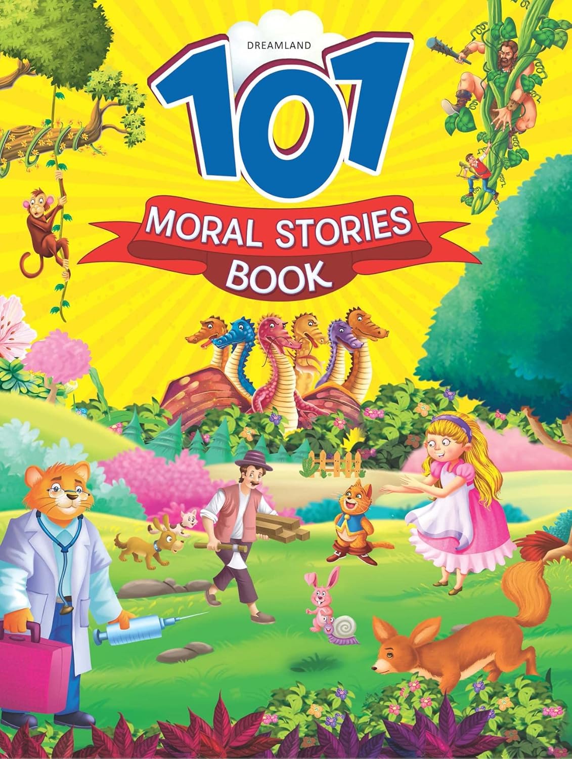 101 Moral Stories Book – Timeless Tales That Teach Values and Inspire Young Minds | Dreamland Publications
