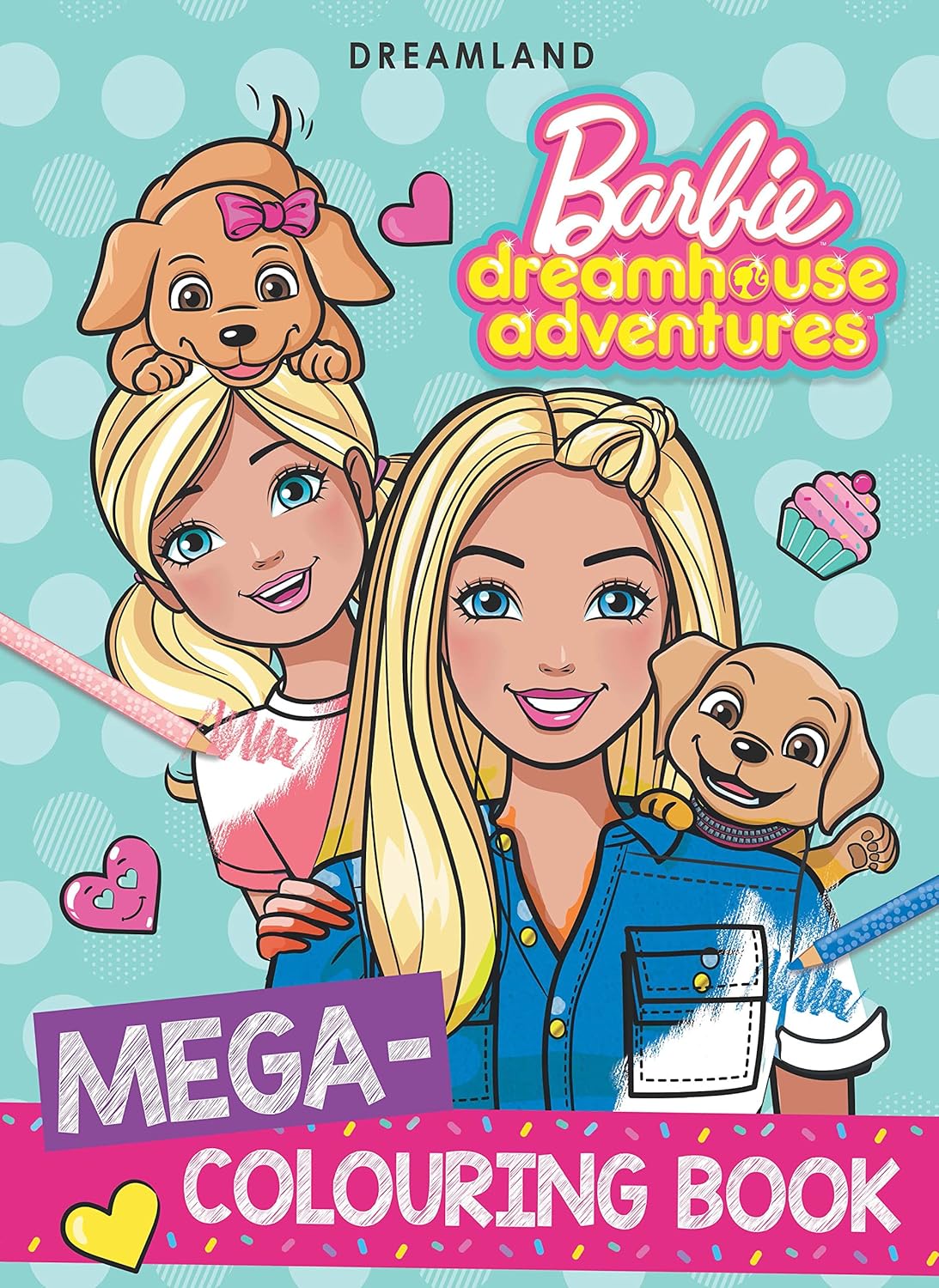 Barbie Dream House Mega Colouring Book