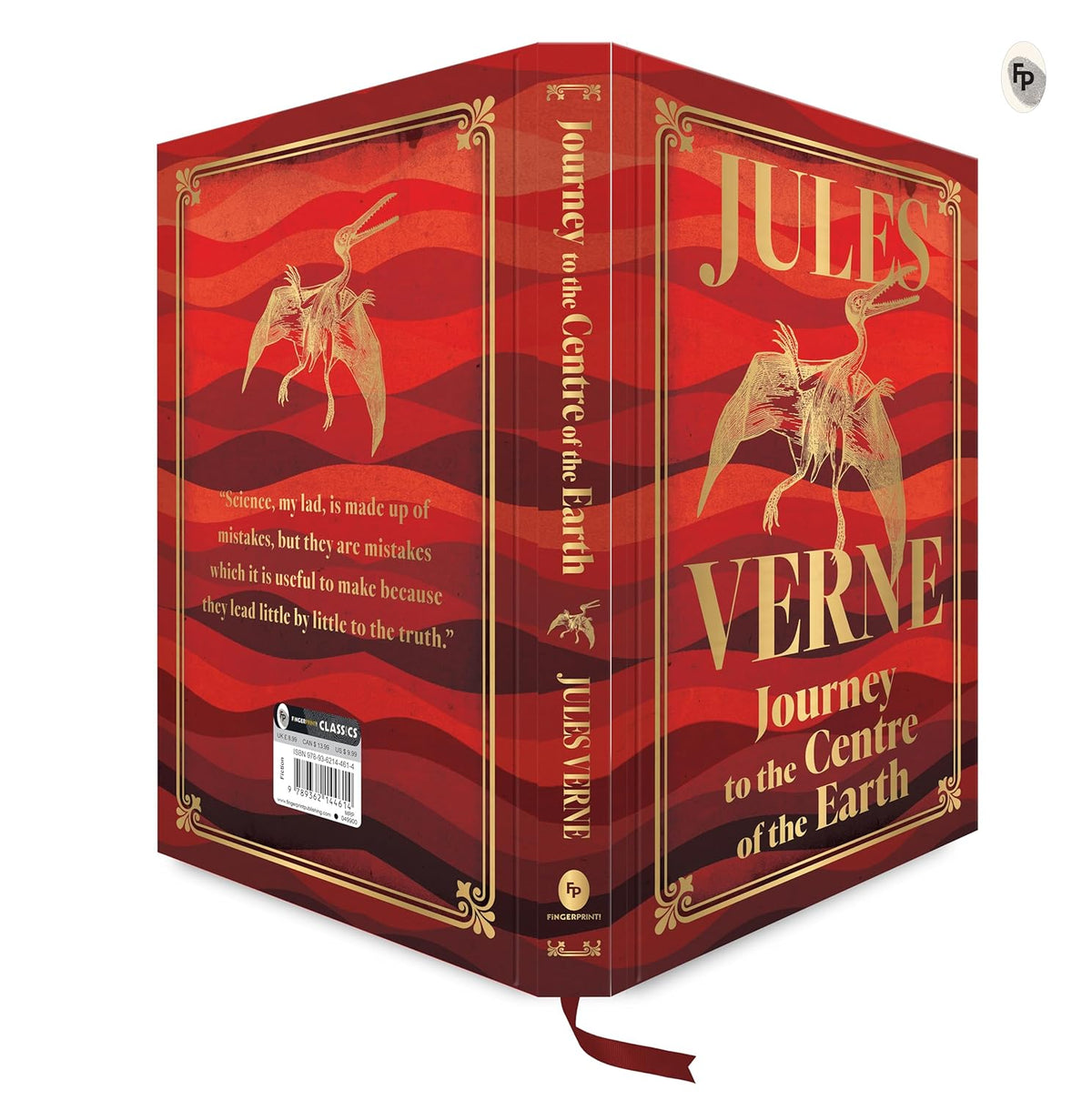 Journey to the Centre of the Earth (Deluxe Hardbound Edition) by Jules Verne