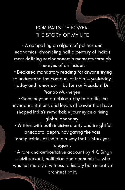PORTRAITS OF POWER by N.K. Singh