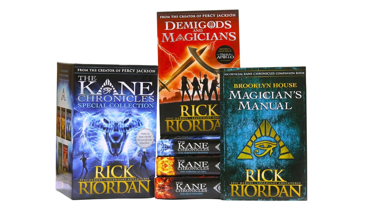 Percy Jackson and the Kane Chronicles by Rick Riordan