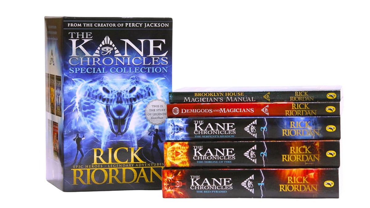 Percy Jackson and the Kane Chronicles by Rick Riordan