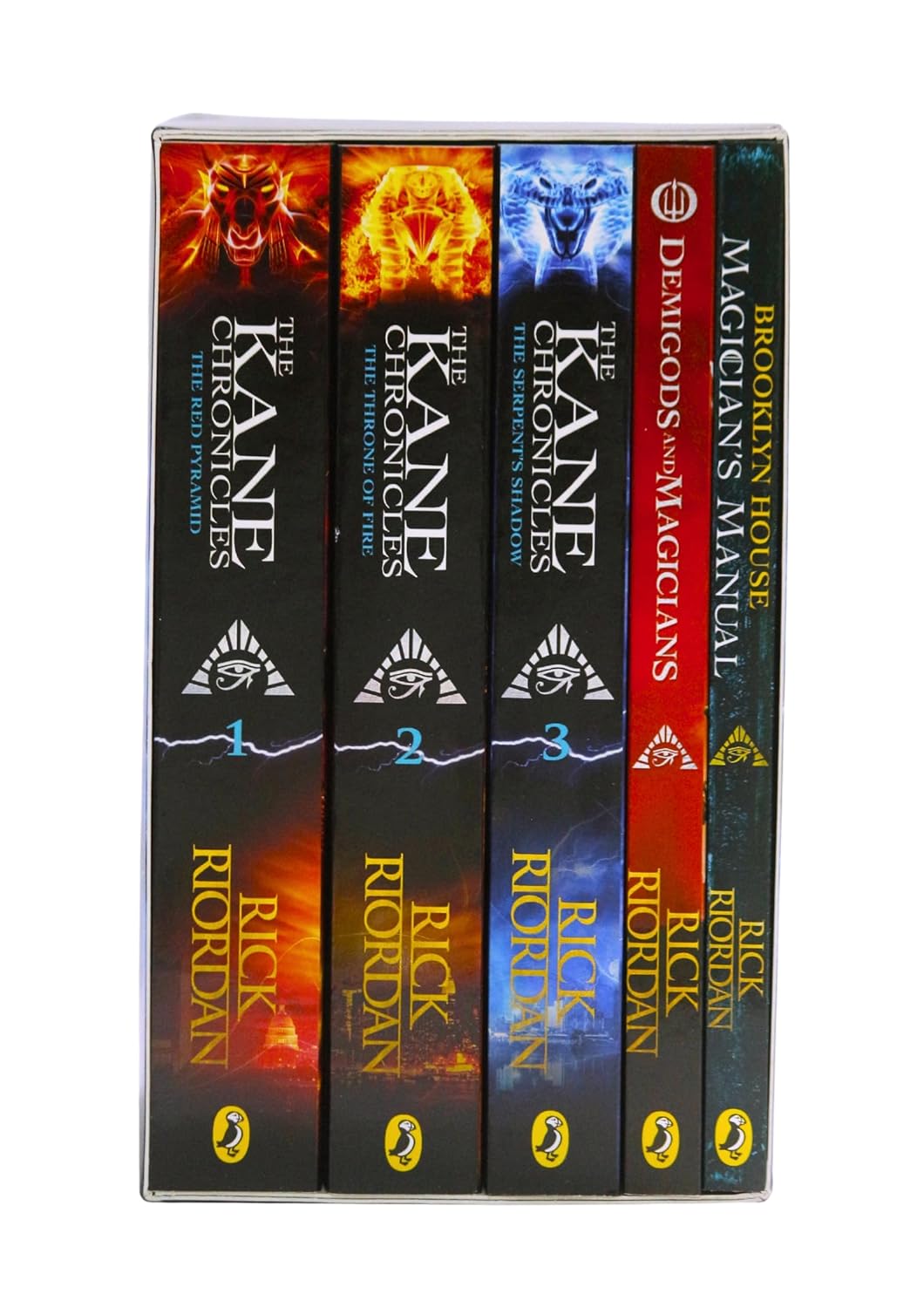 Percy Jackson and the Kane Chronicles by Rick Riordan