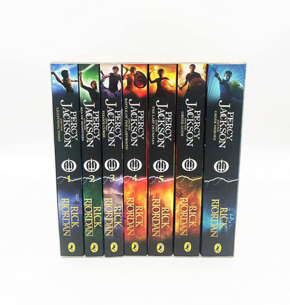 Percy Jackson Collection 7 Books Set by Rick Riordan