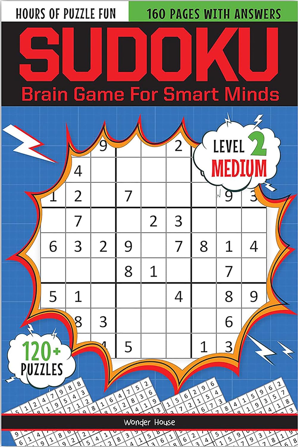Sudoku – Brain Games For Smart Minds Level 2 By Wonder House