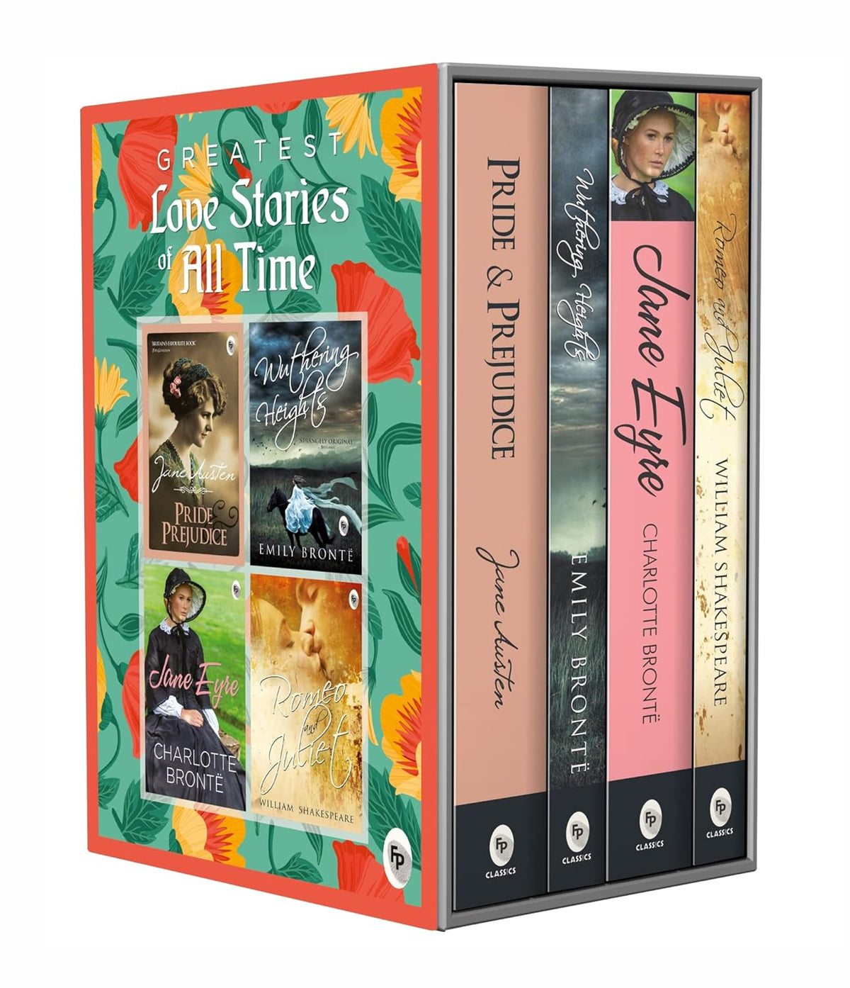 Greatest Love Stories of All Time Box Set of 4 Books by William Shakespear