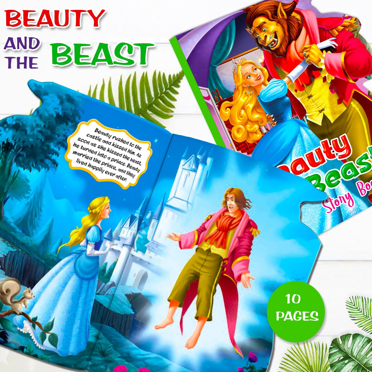 Beauty And The Beast Story Book by Hello Friend