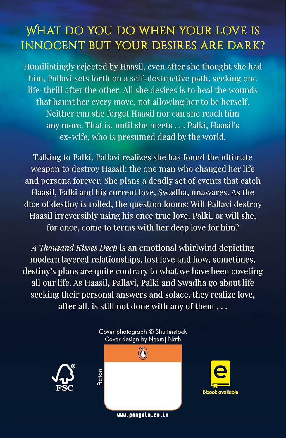 A Thousand Kisses Deep by Novoneel Chakraborty