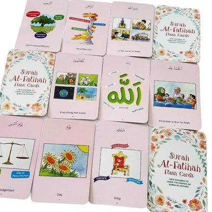 Surah Al-Fatihah Flash cards by Saniyasnain Khan