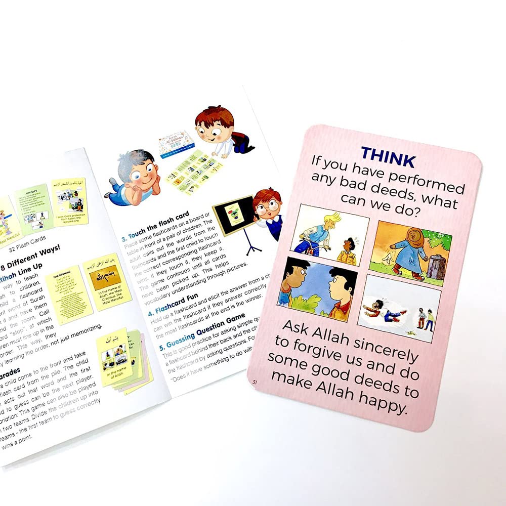 Surah Al-Fatihah Flash cards by Saniyasnain Khan