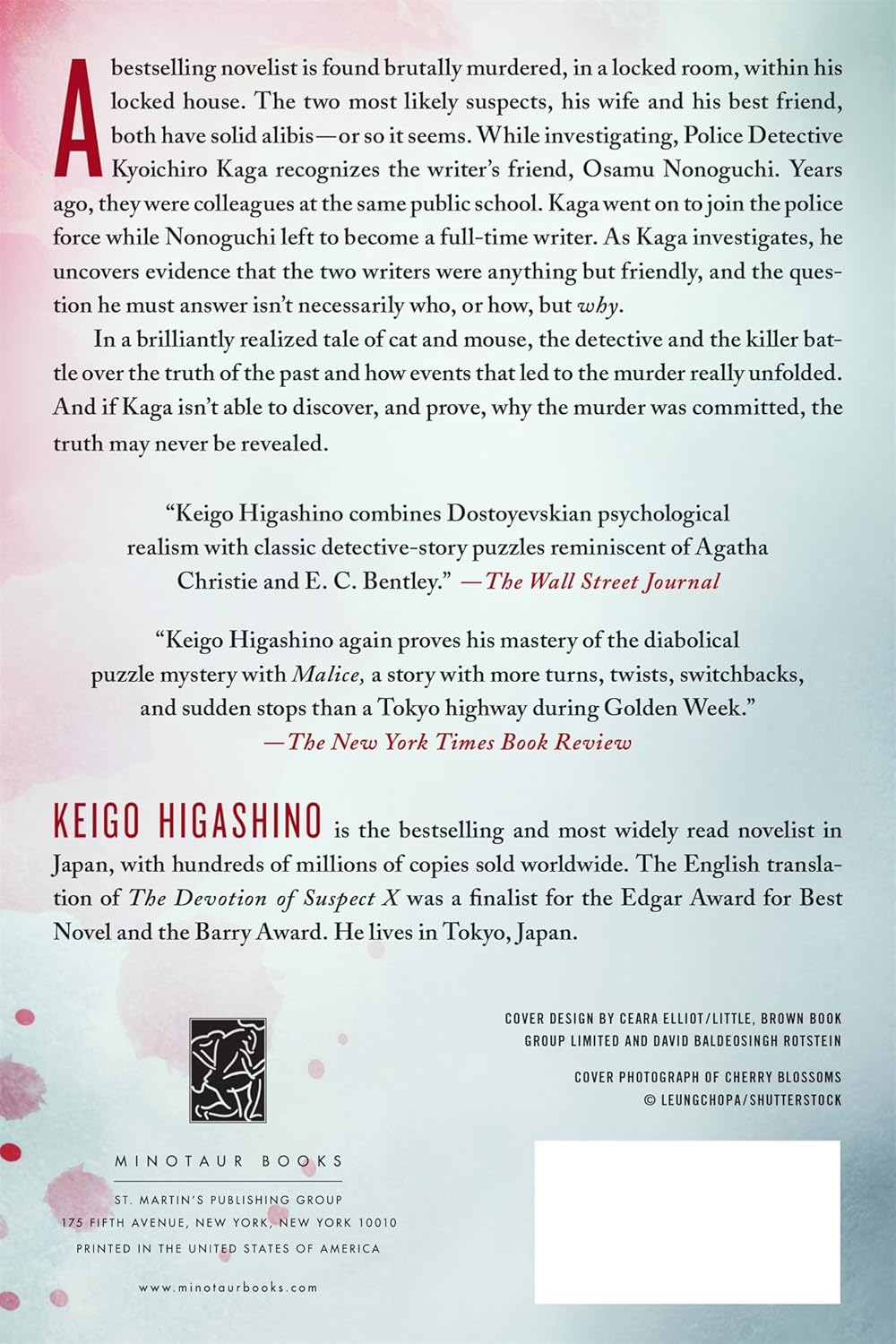 MALICE by Keigo Higashino