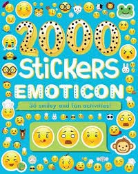 2000 STICKERS EMOTIONS- 36 Smiley and fun activities by Parragon &amp; Others