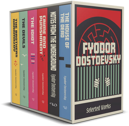 Complete Collection Of Fyodor Dostoevsky 6 Books Box Set