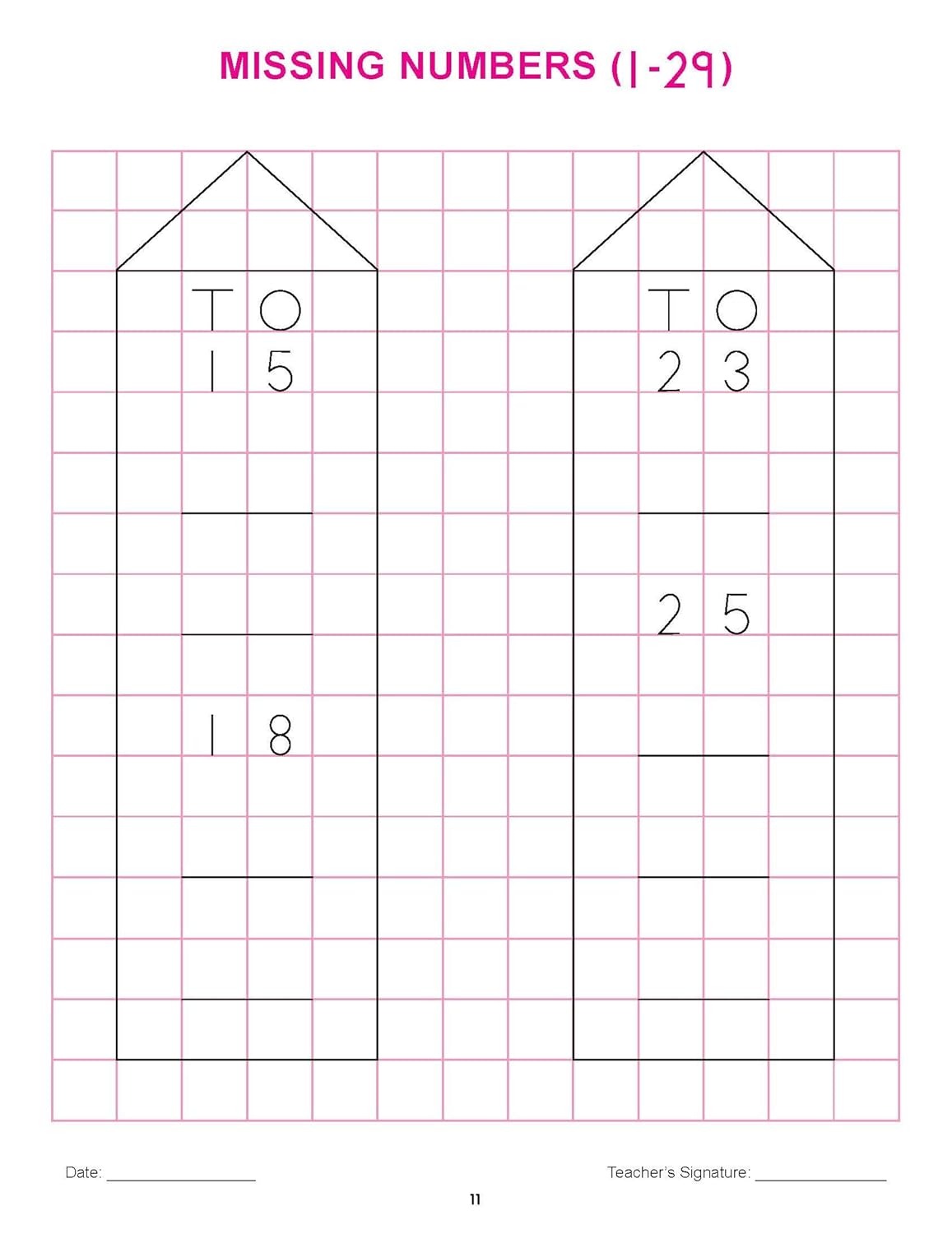 Kindergarten Maths Practice Book