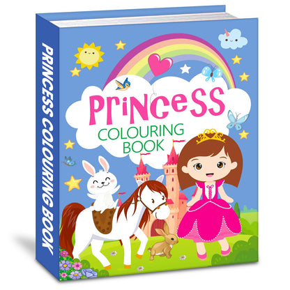 Hello Friend Books My Amazing Book Of Colouring: Princess