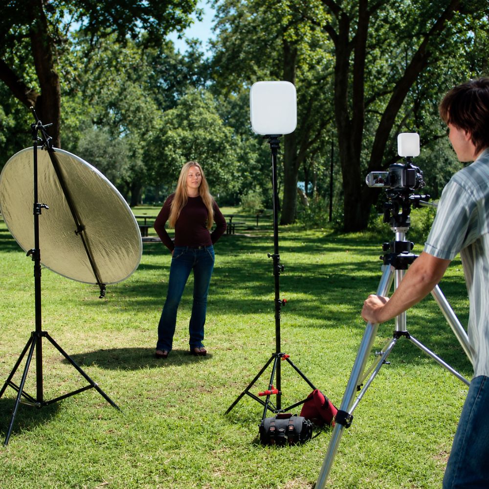 M-88 Mini Portable LED Video Light for Photography & Vlogging – Rechargeable Handheld Fill Light