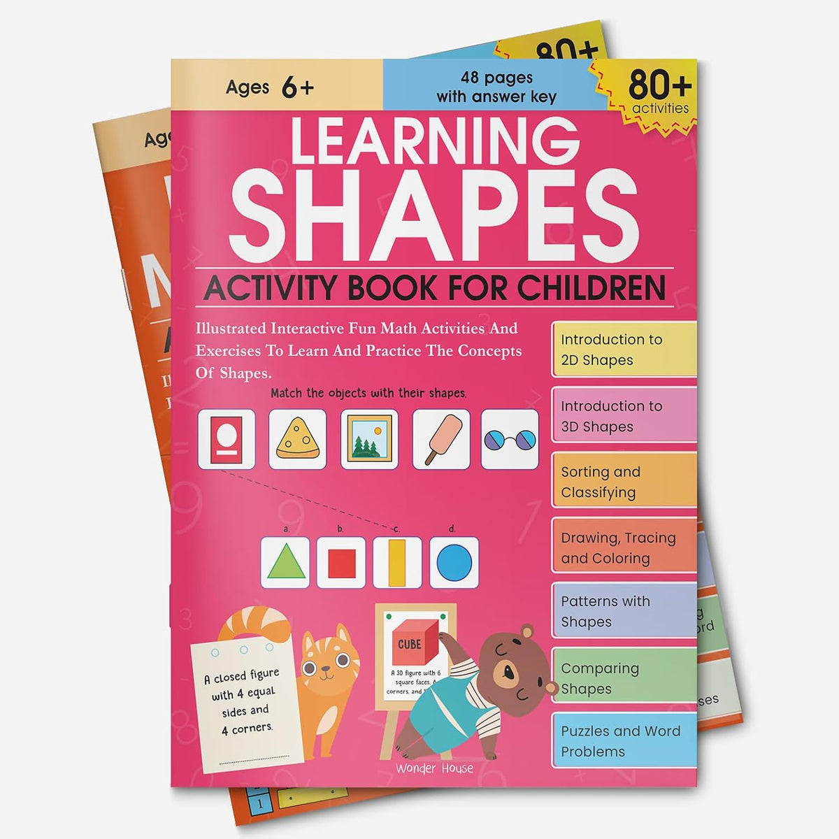Learning Shapes Activity Book