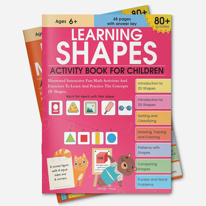 Learning Shapes Activity Book
