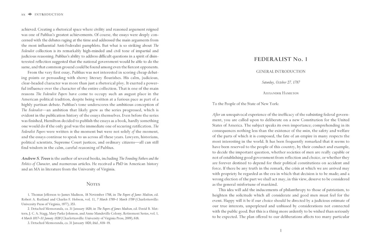 Federalist Papers by Alexander Hamilton