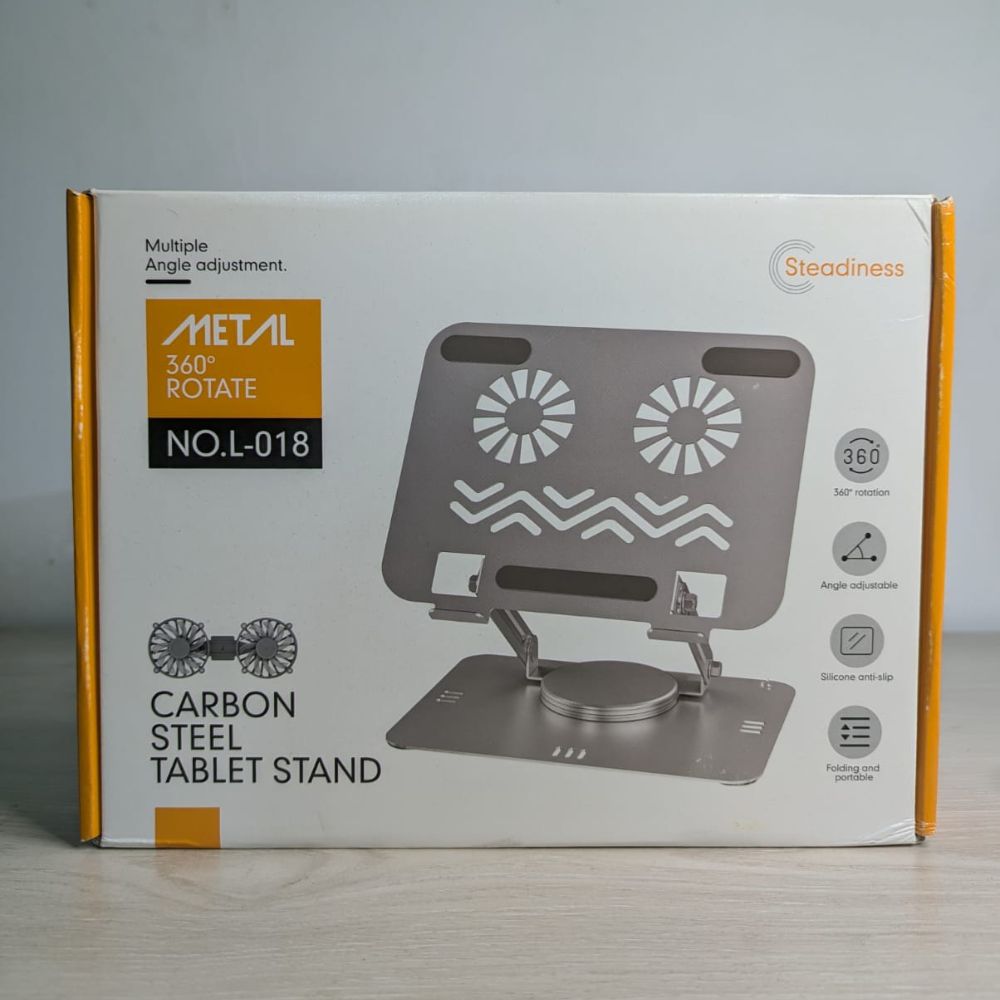 360 Degree Rotation Laptop stand with cooling fan