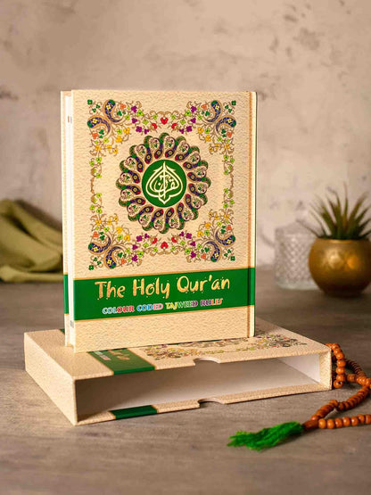 The Holy Quran with Colour Coded Tajweed Rules