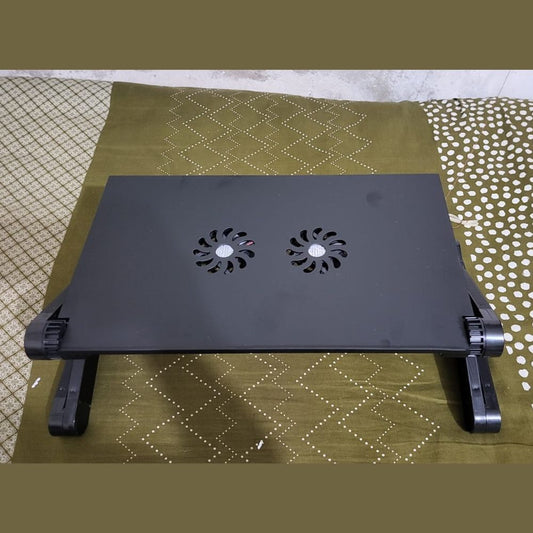 T6 Laptop stand with cooling fan for Bed use