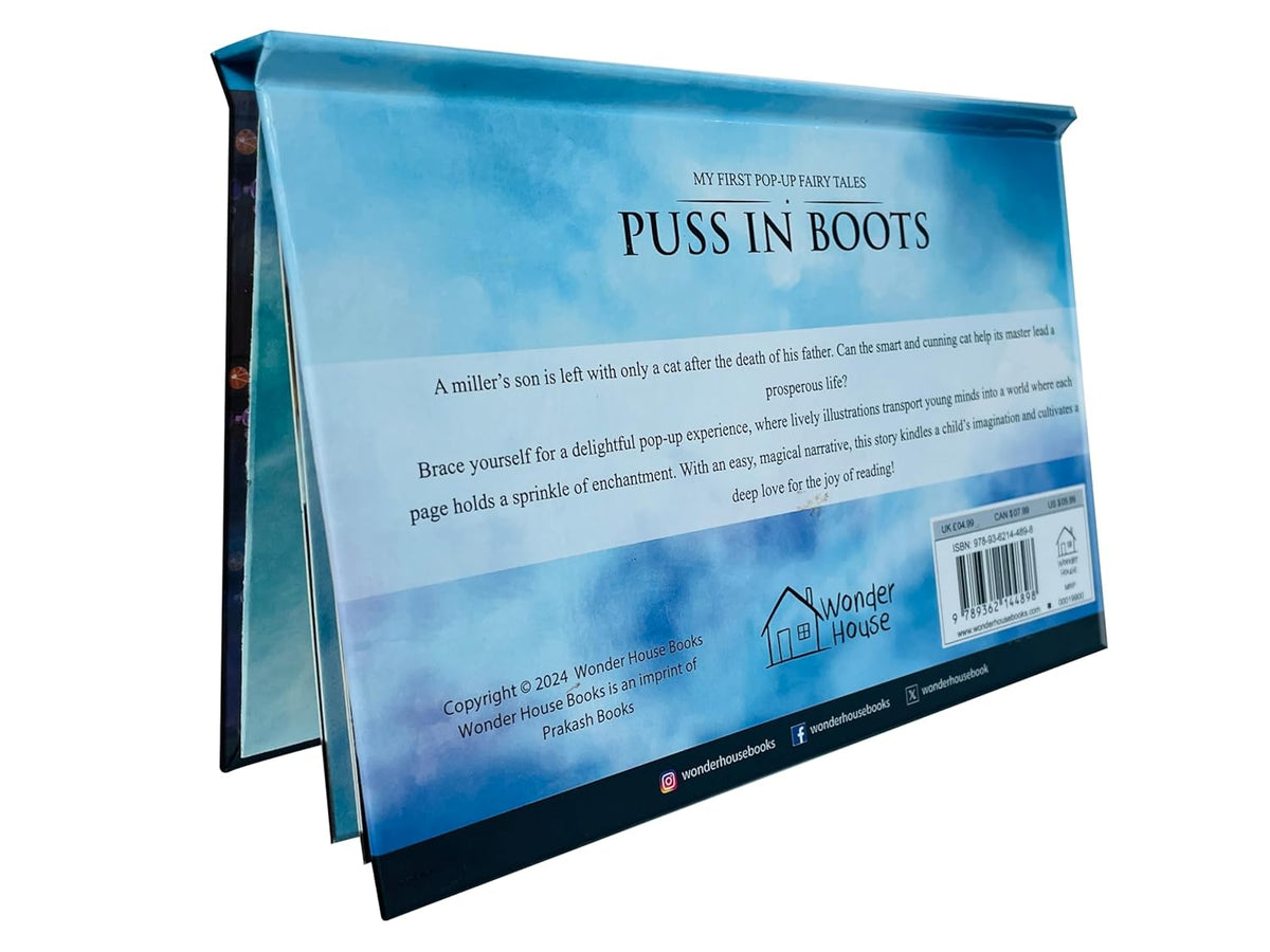 My First PopUp Fairy Tales Puss in The Boots by Wonder House Books