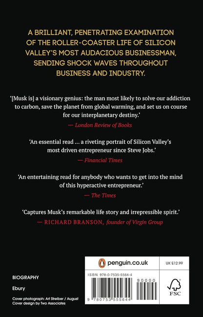 Elon Musk by A. Vance