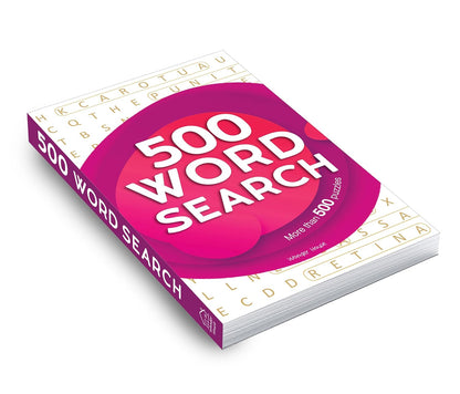 500 Word Search Bind-Up By Wonder House Books