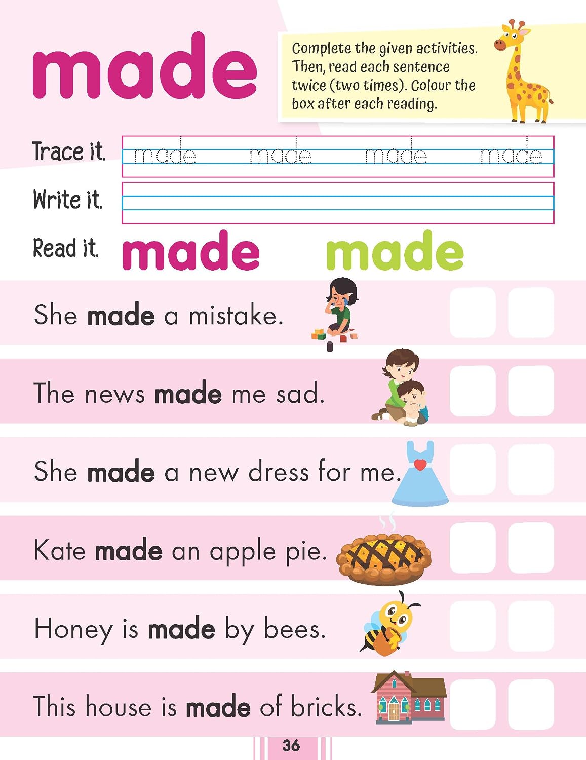 FLUENCY SENTENCES – 4 by Dreamland