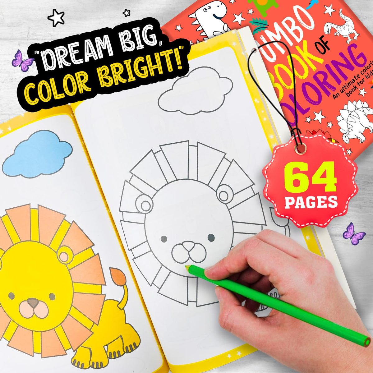 My Jumbo Book Of Colouring 2 By Hello Friend