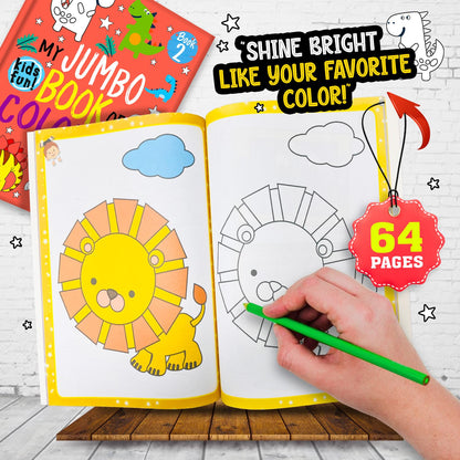 My Jumbo Book Of Colouring 2 By Hello Friend