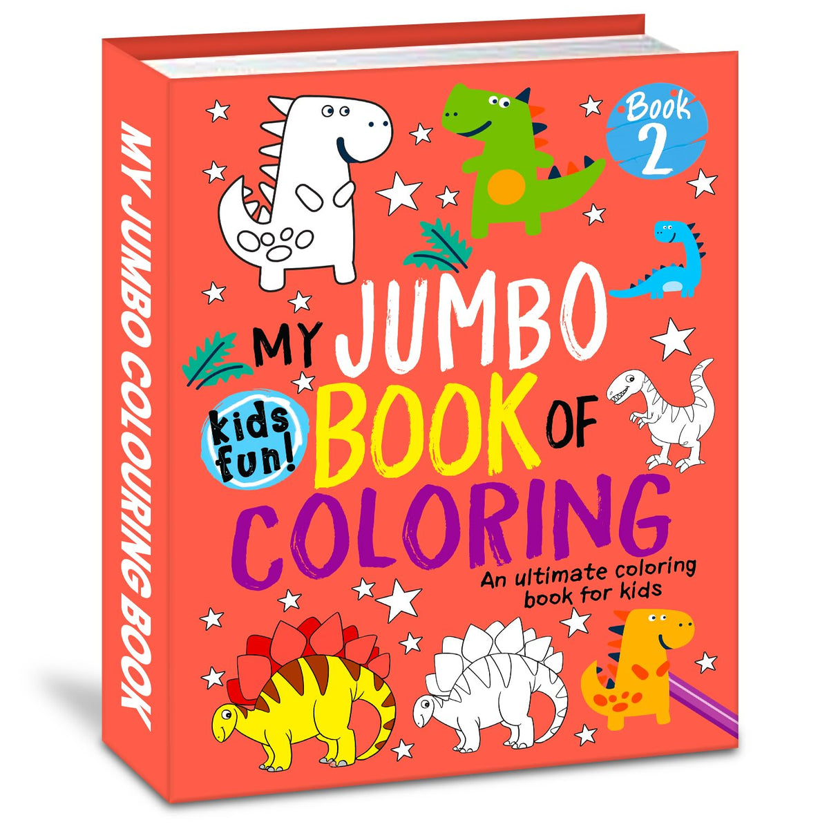 My Jumbo Book Of Colouring 2 By Hello Friend