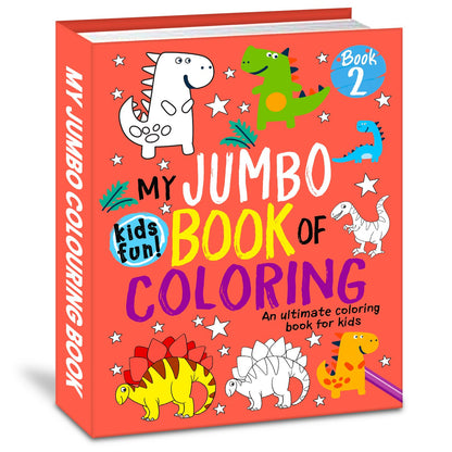 My Jumbo Book Of Colouring 2 By Hello Friend