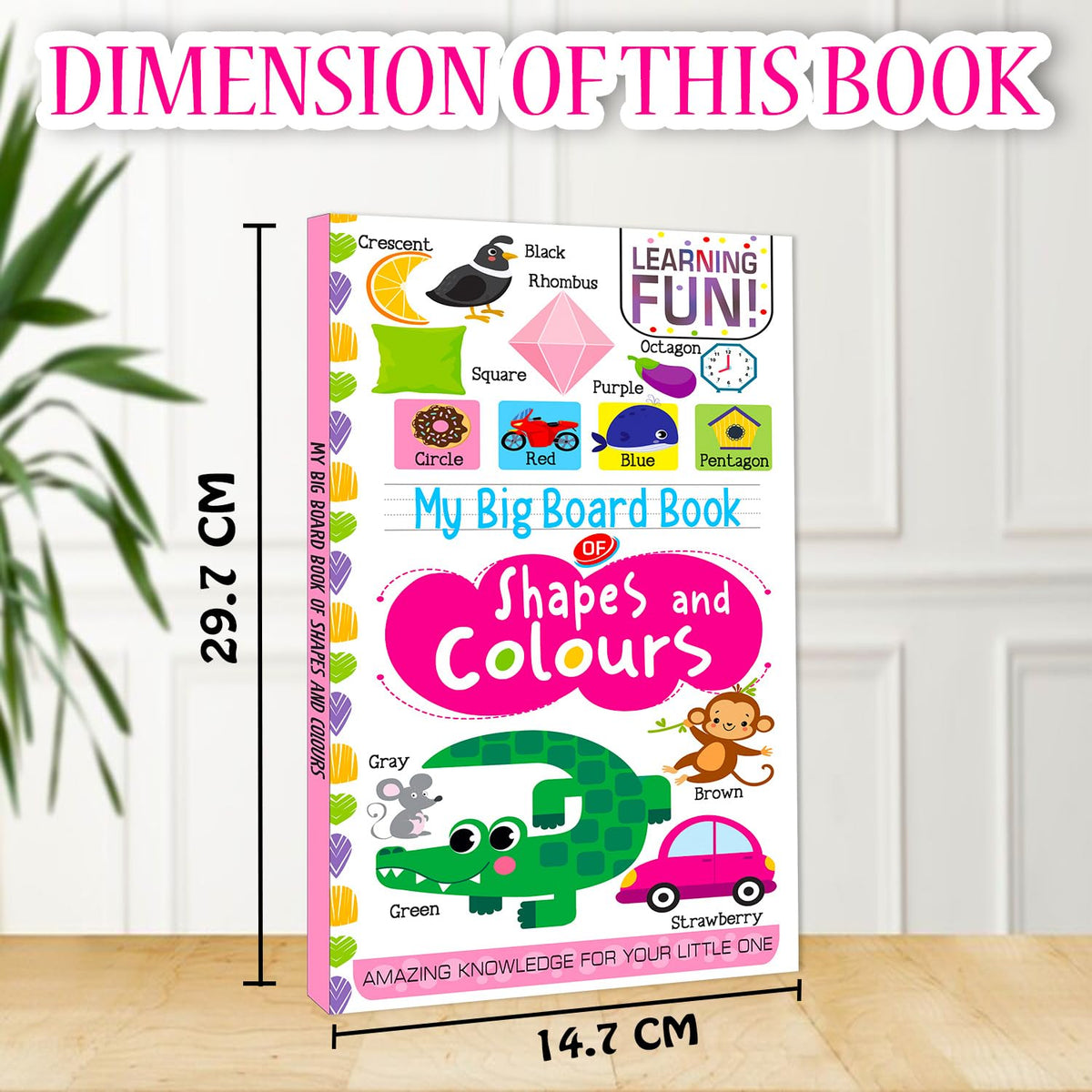 My Big Board Book of Shapes and Colours