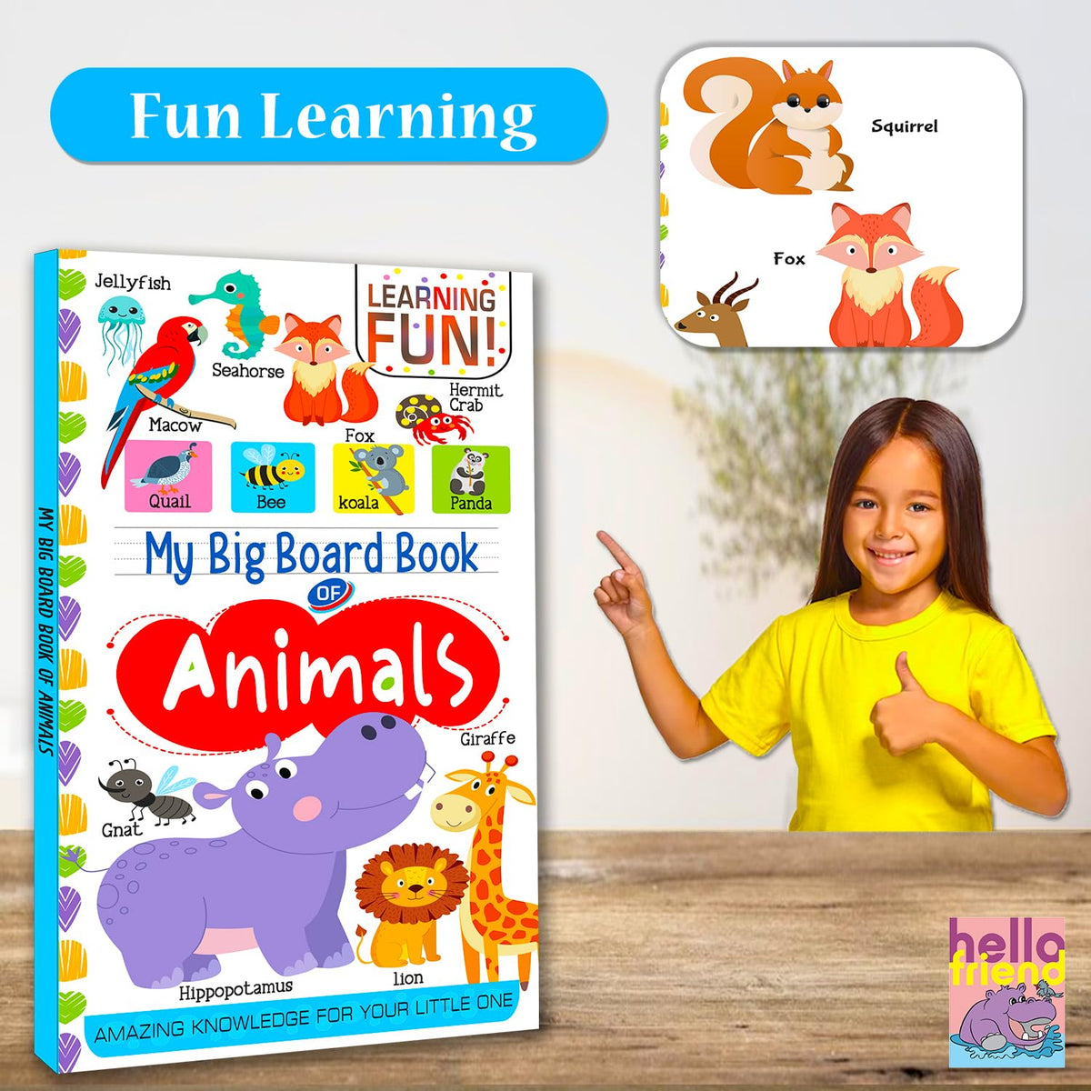 My Big Board Book of Animals